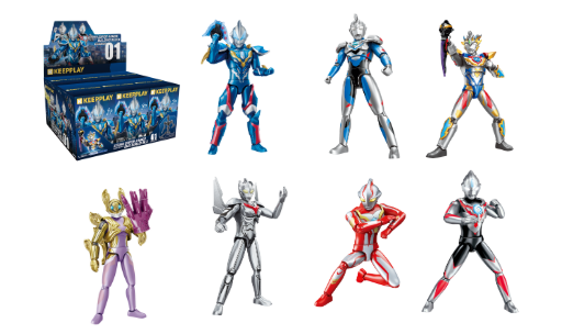 Figur Ultraman terbaru dari Keepplay, koleksi wajib untuk Penggemar setia!